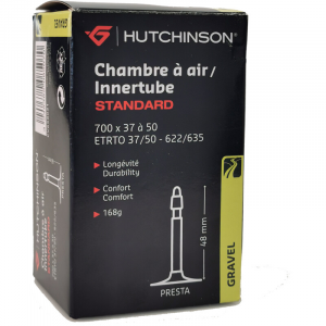 Камера Hutchinson Standart Gravel 700×37 to 50, presta 48 мм