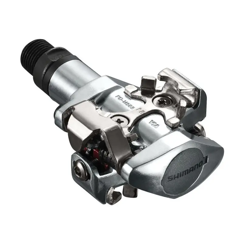 Контактные педали Shimano PD-M505, SPD, серебристые
