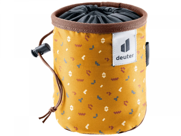Мешок для магнезии Deuter Gravity Chalk Bag I Cinnamon blocks-umbra