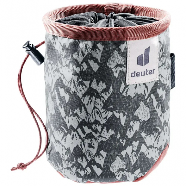 Мешок для магнезии Deuter Gravity Chalk Bag I Graphite mountain-redwood 0,8 л