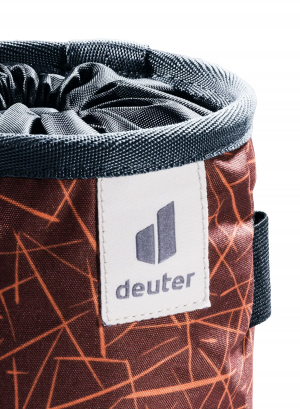 Мешок для магнезии Deuter Gravity Chalk Bag I Redwood scratches-graphite