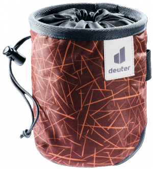 Мешок для магнезии Deuter Gravity Chalk Bag I Redwood scratches-graphite