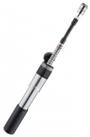 Насос велосипедный Birzman Velocity Road (threaded), ручной, 160psi серебро