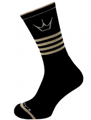 Шкарпетки Peaty’s AW25 ShredSock – Band, Black/Brown, 10