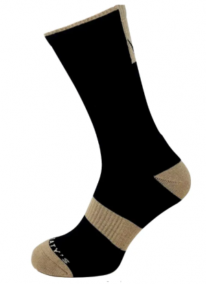 Шкарпетки Peaty’s AW25 ShredSock – Block, Black/Brown, 10