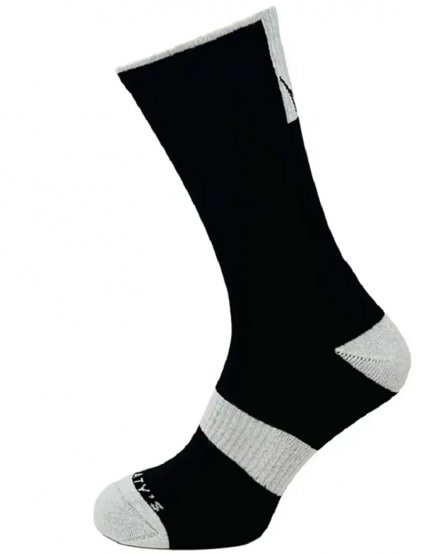 Шкарпетки Peaty’s AW25 ShredSock – Block, Black/White, 10