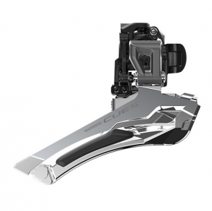 Переключатель передний Shimano Cues FD-U6030-X 2×9/11 ск. 46/50T хомут 34.9 мм (+ адаптер)