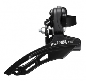 Переключатель передний Shimano Tourney TZ FD-TZ500 3×6/7 (42T) Down-Swing верхняя тяга