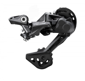Переключатель задний Shimano Deore RD-M5120-SGS Shadow+ 10/11 скоростей, длинная лапка, OEM (без кронштейна)