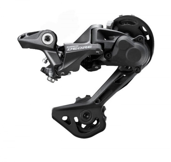 Переключатель задний Shimano Deore RD-M5120-SGS Shadow+ 10/11 скоростей, длинная лапка, OEM (без кронштейна)
