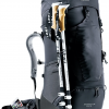 Рюкзак туристичний Deuter Aircontact Lite SL 45 + 10 л Black-graphite 126508