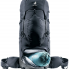 Рюкзак туристичний Deuter Aircontact Lite SL 45 + 10 л Black-graphite 126509