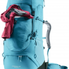Рюкзак туристичний Deuter Aircontact Lite SL 45 + 10 л Lagoon-ivy 126500