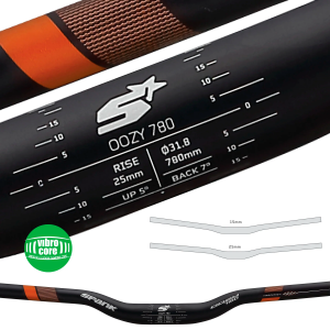 Кермо Spank Oozy 780 Vibrocore™, 25R Black Grey