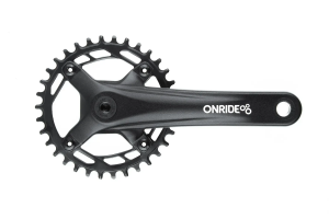 Шатуни Onride Solo 1110, під квадрат, 170 мм, 34Т BCD: 104 мм, на 9/10/11 швидкостей (конверт)