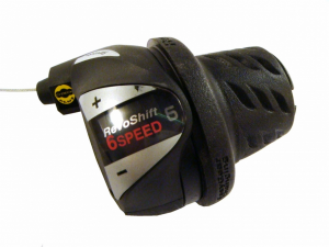 Шифтер Shimano RevoShift, SL-RS36 правый 6 скоростей (SIS-индексный) трос ОЕМ