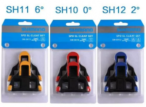 Шипы Shimano SM-SH10 шоссе, без свободного хода, красные