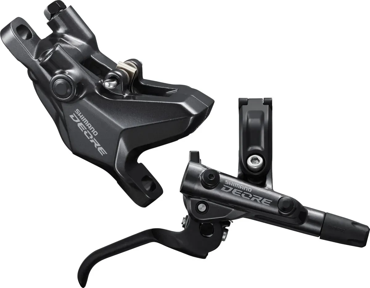 Тормоз Shimano M6100 Deore задний (правая ручка, калипер, J-kit гидролиния 1700мм) OEM