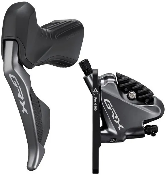 Тормоз Shimano ST-RX815 GRX Di2 2-скорости (BR-RX810) дисковый гидравлический передний