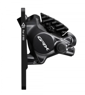 Тормозной калипер передний Shimano GRX BR-RX820 дисковая гидравлика flat mount, адаптер 140/160 мм