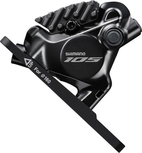Тормозной калипер Shimano 105 BR-R7170-F, перед, дисковая гидравлика FM адаптер 140/160 мм