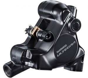 Тормозной калипер Shimano Ultegra BR-R8170-F передний Flat mount адаптер 140/160мм