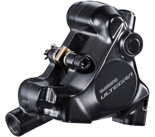 Тормозной калипер Shimano Ultegra BR-R8170-F передний Flat mount адаптер 140/160мм