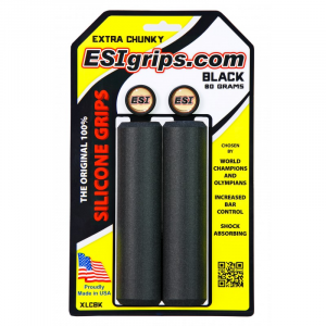 Велосипедні грипси ESI Extra Chunky Black (чорні) 34 мм