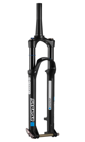 Вилка Suntour Axon32 Boost RLRC 100 15QLC2-110 29 CTS, черная матовая