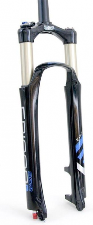 Вилка Suntour EPICON-X1 RL-R lite 100мм, 26″/28,6/A-H, под диск черный
