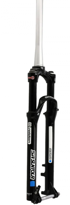 Вилка Suntour Raidоn32 29 Boost (15×110) RLR 120, конус, чорна матова