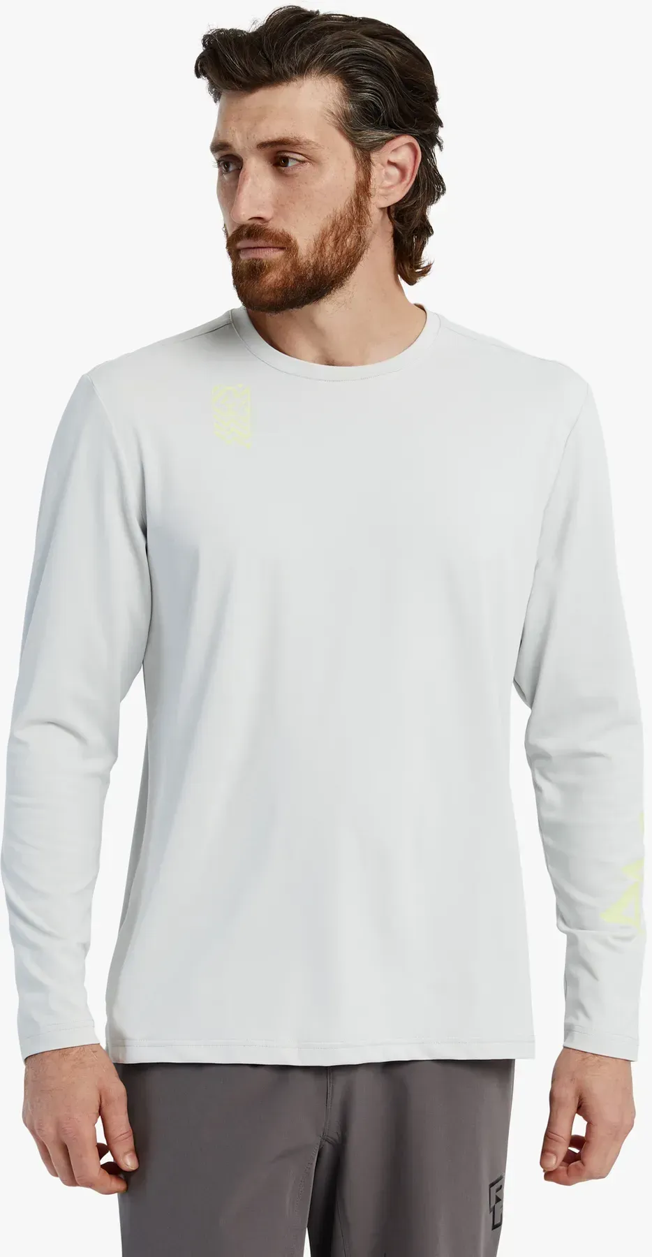 Джерси RaceFace Commit LS Tech Top Concrete