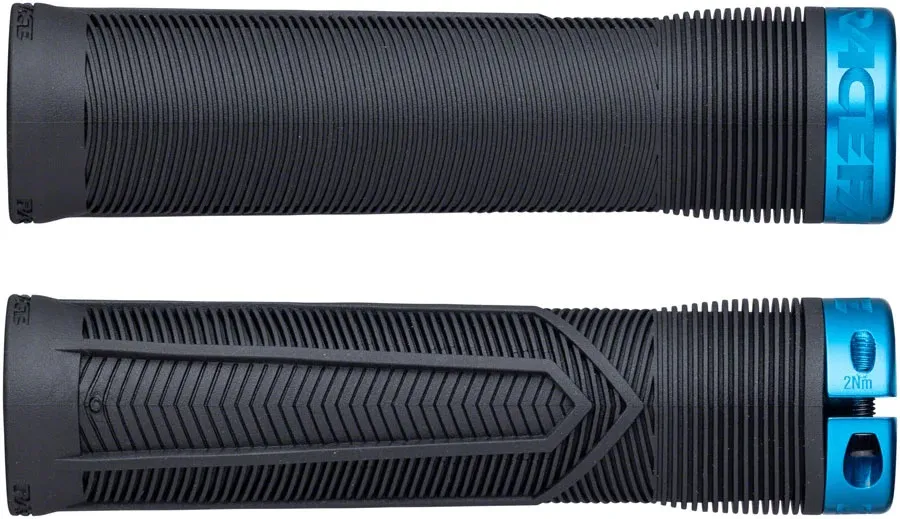 Грипсы RaceFace Chester 34 мм, Black/turquoise