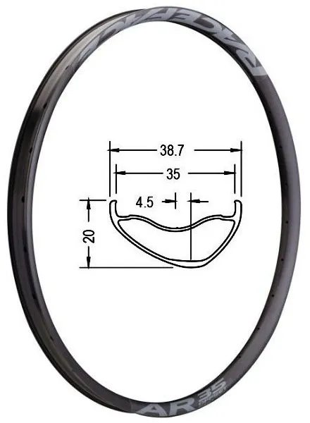 Обод 29″ RaceFace Rim AR 35 Offset (622×35 мм) Disc 32H