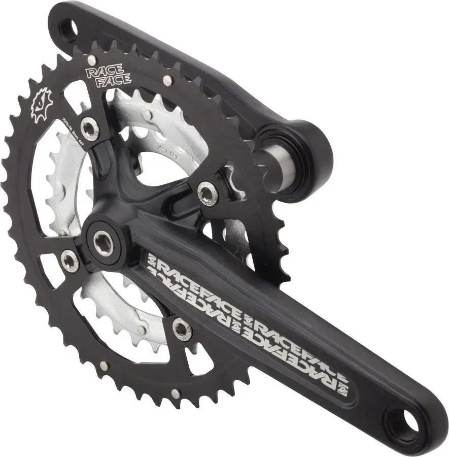 Шатуни RaceFace Ride 24/32/42T, 10 SPD, 175 мм, чорний Шатуни RaceFace Ride 24/32/42T, 10 SPD, 175 мм, чорний