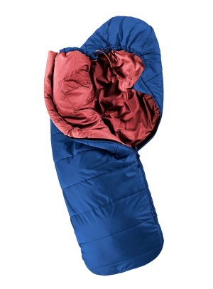 Спальный мешок Deuter Starlight SQ Nightblue-redwood левый (образец)