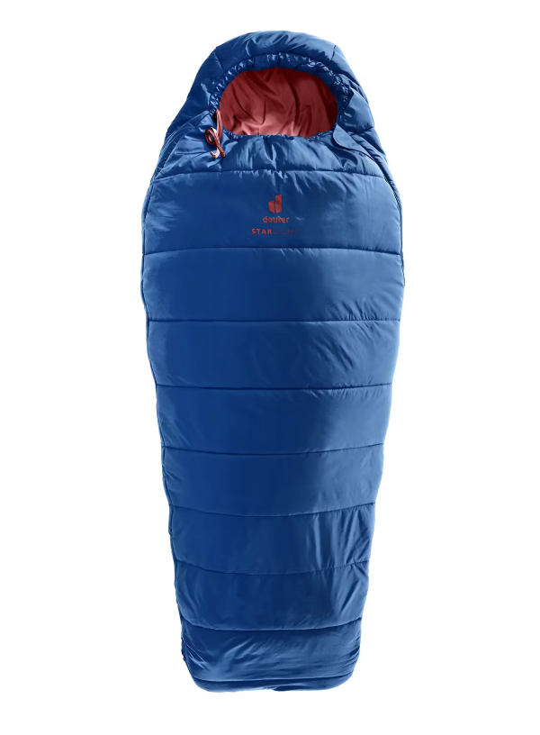 Спальный мешок Deuter Starlight SQ Nightblue-redwood левый (образец)