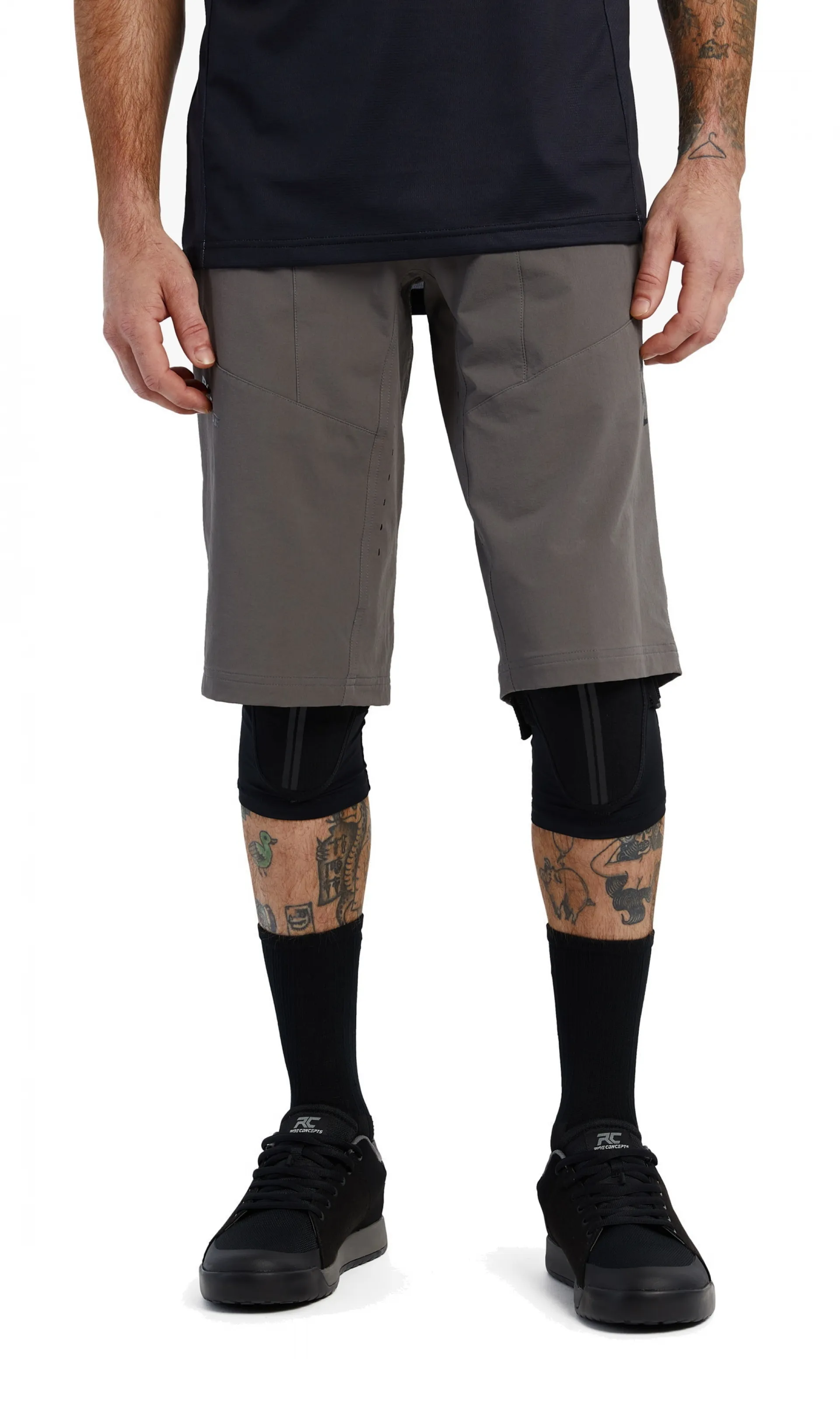 Велошорты RaceFace Indy Shorts Charcoal