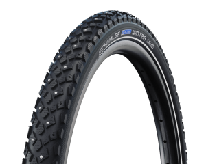 Зимова вело шина 27.5×2.00 (50-584) Schwalbe Winter (104 шипів) Active, K-Guard, TwinSkin, WiC, B/B+RT