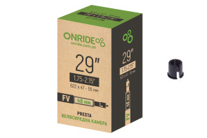 Камера Onride 29″x1.75-2.15″ универсальная (FV 48 с переходником под AV48)