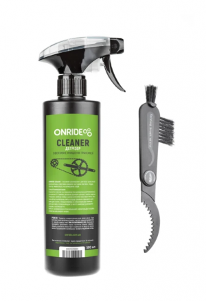 Комплект дегризер Onride Cleaner 500 мл с триггером со щеткой для чистки трансмиссии