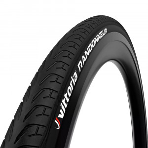 Покрышка Vittoria Randonneur 700x37C (37-622) City 2C Compound 20TPI, rigid D черный