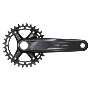 Шатуны Shimano Deore FC-M5100-1 интегрированная ось 170 мм 30T 1×10/11 ск. без каретки