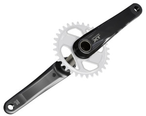 Шатуны Shimano Deore XT FC-M8200-1, Hollowtech II 175мм без звезды, CL-55мм без каретки