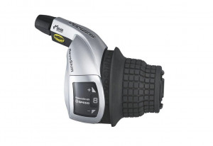 Шифтер Shimano RevoShift, SL-RS45 правый 8 скоростей (SIS-индексный) трос ОЕМ